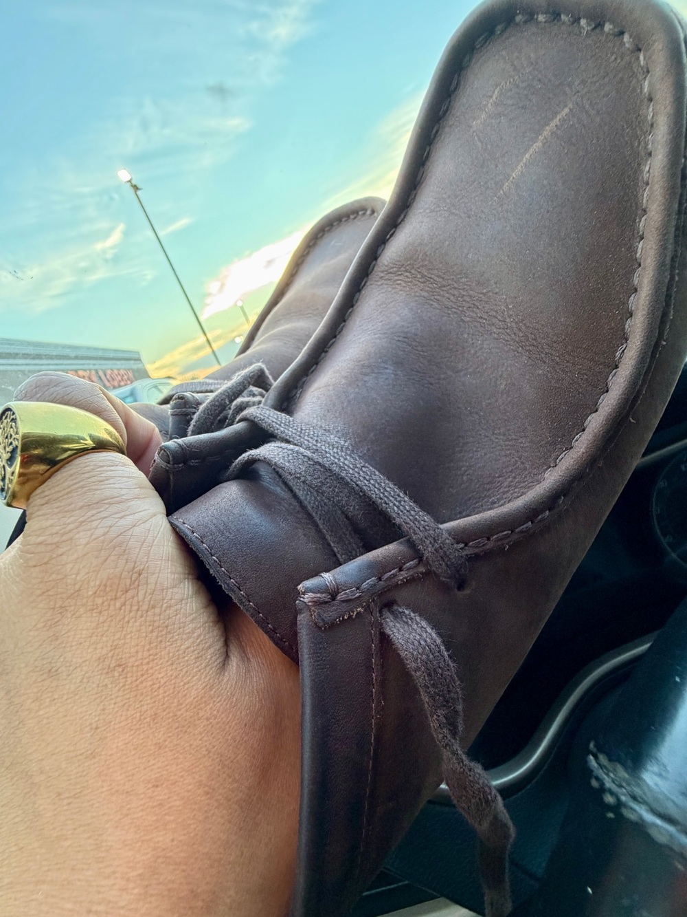 Clarks Men's Chukka Boots in Dark Brown Suede - Picture 4 of 10